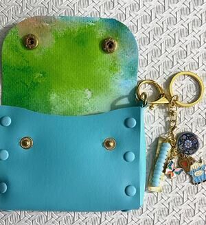 Handmade Faux Leather pouch
